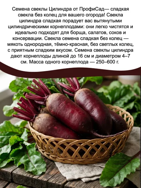 Свекла Цилиндра семена 