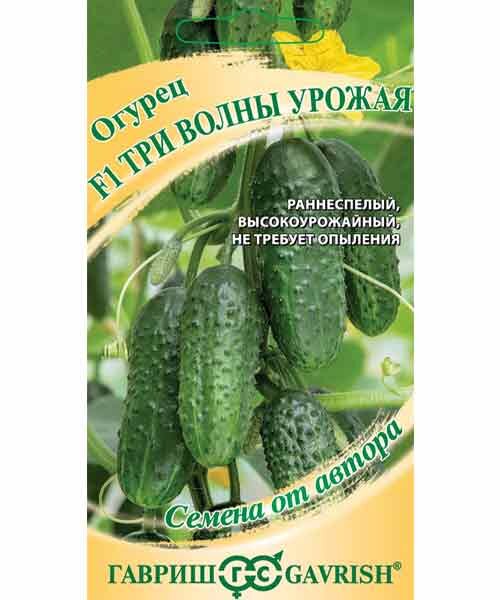 Огурец Три волны урожая F1 семена 